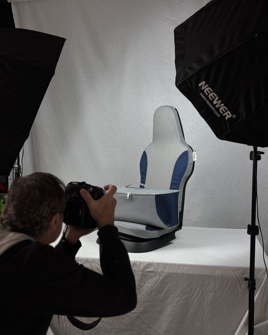 Studio-opname van de stoelhoes
